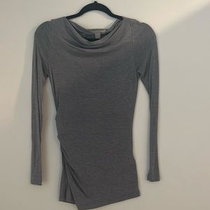 Banana Repiblic, women’s top, light grey, size xs